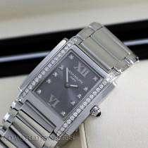 Patek Philippe Lady Twenty 4 Ref 4910/10A Steel Grey Diamond Dial and Bezel Patek Philippe Lady Twenty 4 Ref 4910/10A Steel Grey Diamond Dial and Bezel